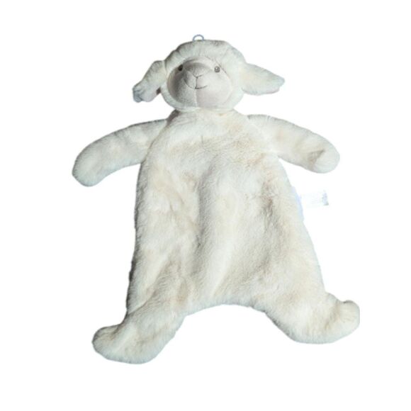 Snuggle Dreams: Mon Ami Lamb Security Blanket - Softest Cuddles! - Picture 1 of 4